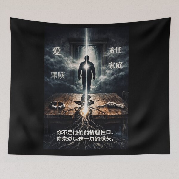 Item preview, Truth Burns Kanji Return To Source designed and sold by MarioZ137.