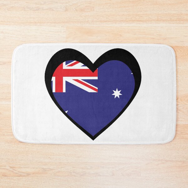 Item preview, Black Australia Heart designed and sold by The Best Designs.