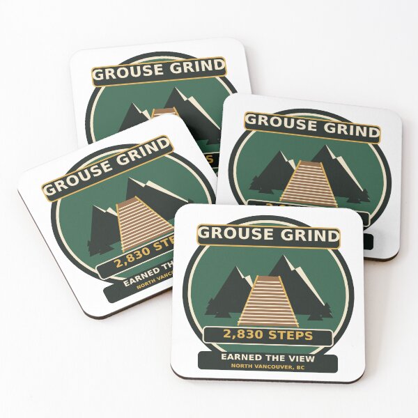 Item preview, Grouse Grind North Vancouver Hiking Badge designed and sold by Triple-Crown.
