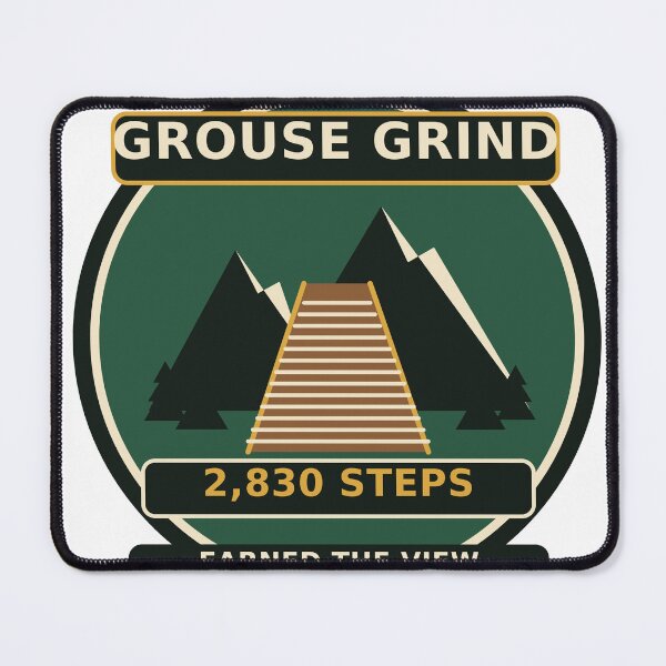 Item preview, Grouse Grind North Vancouver Hiking Badge designed and sold by Triple-Crown.