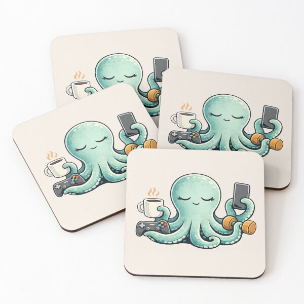 Item preview, Functional Chaos Multitasking Octopus designed and sold by just a midlife crisis.