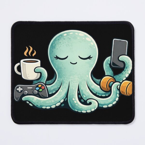 Item preview, Functional Chaos Multitasking Octopus designed and sold by just a midlife crisis.