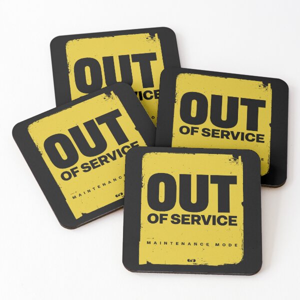 Item preview, Out of Service — Maintenance Mode Introvert Design designed and sold by Decorador de Corazones.