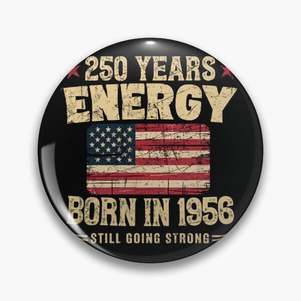 Item preview, Born in 1956 Vintage Birthday 250 Years Energy Design designed and sold by LiviuGligoros.