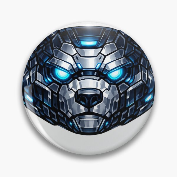 Item preview, Robotic Bear Head designed and sold by Nul Studio.
