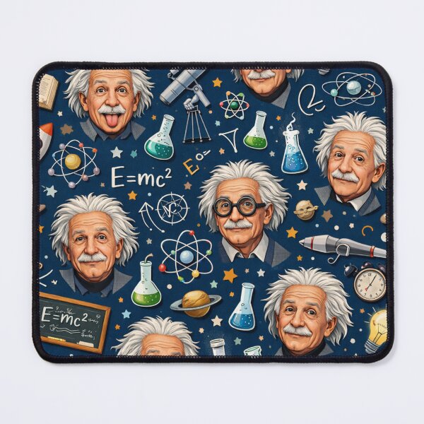 Item preview, Albert Einstein Science Pattern designed and sold by Owcomm.