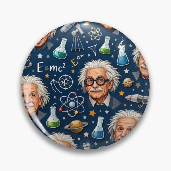 Item preview, Albert Einstein Science Pattern designed and sold by Owcomm.