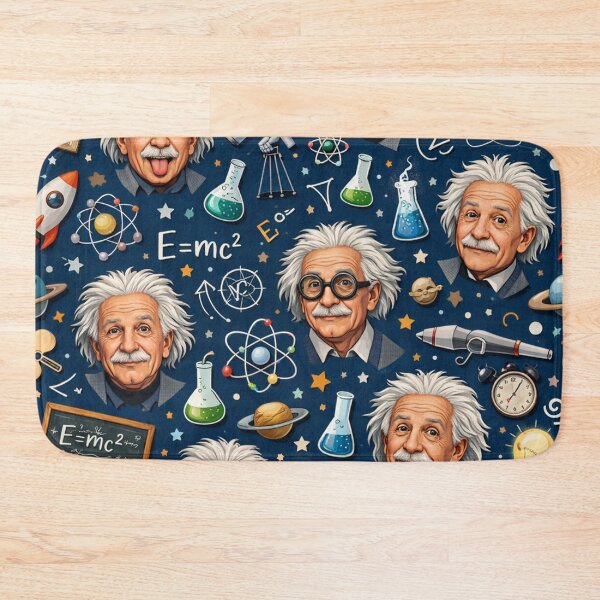 Item preview, Albert Einstein Science Pattern designed and sold by Owcomm.