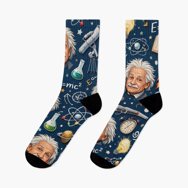 Item preview, Albert Einstein Science Pattern designed and sold by Owcomm.