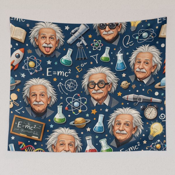 Item preview, Albert Einstein Science Pattern designed and sold by Owcomm.