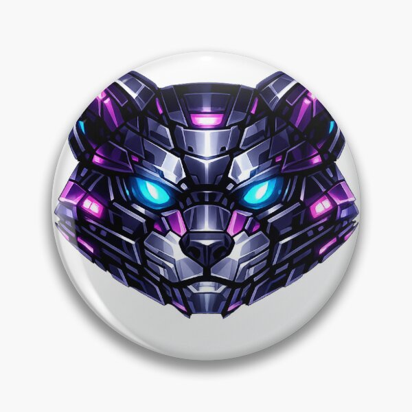 Item preview, Robotic Cat Head designed and sold by Nul Studio.