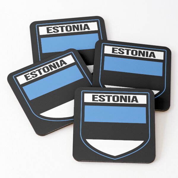 Item preview, Estonia Flag Badge Design designed and sold by Cestus.