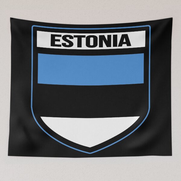 Item preview, Estonia Flag Badge Design designed and sold by Cestus.