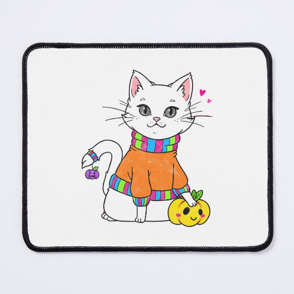 Item preview, Cozy Pumpkin Cat designed and sold by Random-Toon.