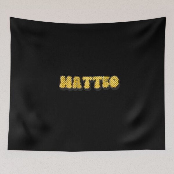 Item preview, Matteo Personalized Cool Custom Name - Funny Design for Men and Boys designed and sold by Watsonarts.