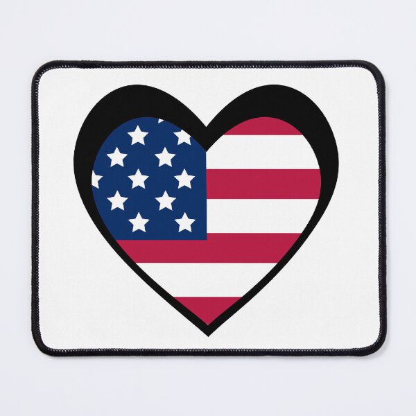 Item preview, Black USA Heart designed and sold by The Best Designs.