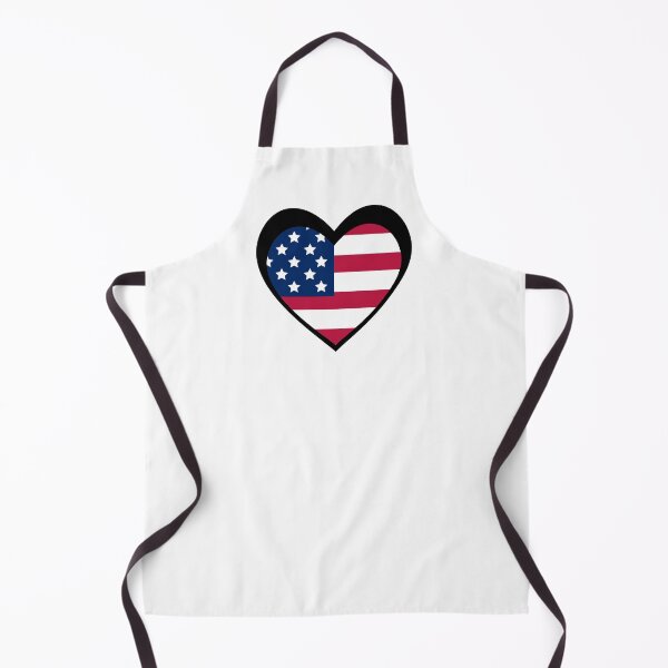 Artikelvorschau, Schwarzes USA‑Herz entworfen und verkauft von The Best Designs.
