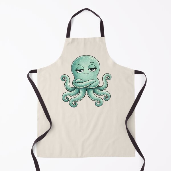 Item preview, Sassy Octopus with Attitude designed and sold by just a midlife crisis.
