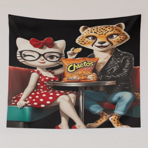 Item preview, Hello Cheetos Lovers designed and sold by BlackSheeper.