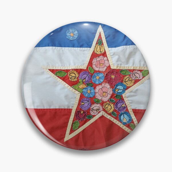 Item preview, Artsy Yugoslav flag by Selma designed and sold by Soulfabrik.