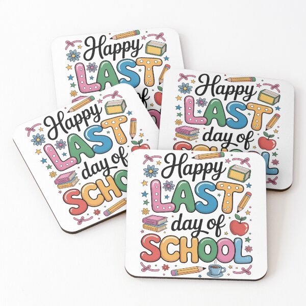 Item preview, Happy Last Day of School | Cute Teacher & Student Celebration Gift designed and sold by JadmeStudio.