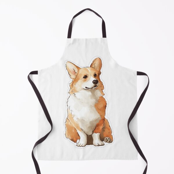 Item preview, Pegatina de Corgi, estilo cottagecore, perro kawaii, regalo para mamá de Pembroke Welsh Corgi designed and sold by BrasilStickers.