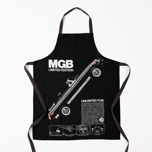 Item preview, MGB Limited Edition – Classic British Roadster Retro Ad Art designed and sold by Stinky Lincy's Apparel Company.