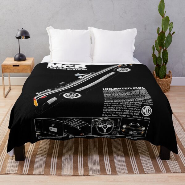 Item preview, MGB Limited Edition – Classic British Roadster Retro Ad Art designed and sold by Stinky Lincy's Apparel Company.