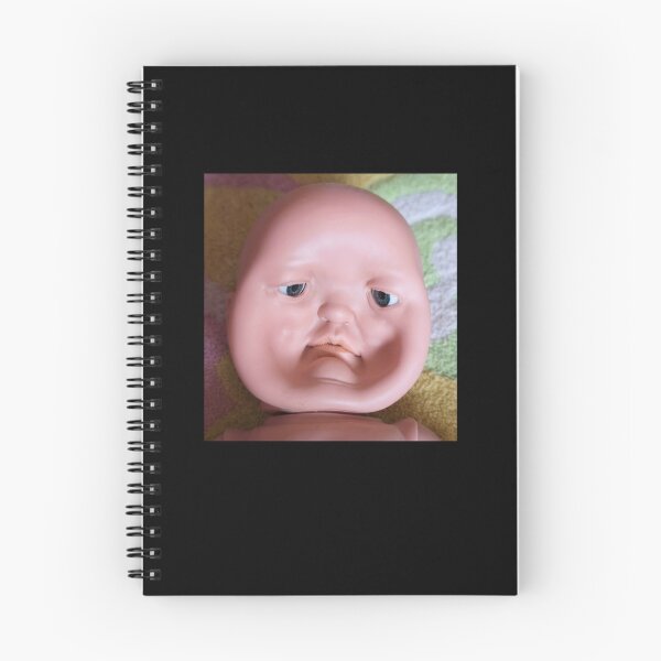 Item preview, Doll Face Side Eye Reaction Meme designed and sold by elderberry.