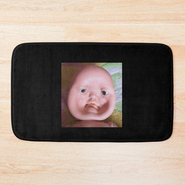Item preview, Doll Face Side Eye Reaction Meme designed and sold by elderberry.