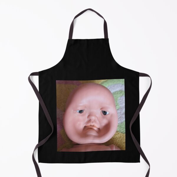 Item preview, Doll Face Side Eye Reaction Meme designed and sold by elderberry.