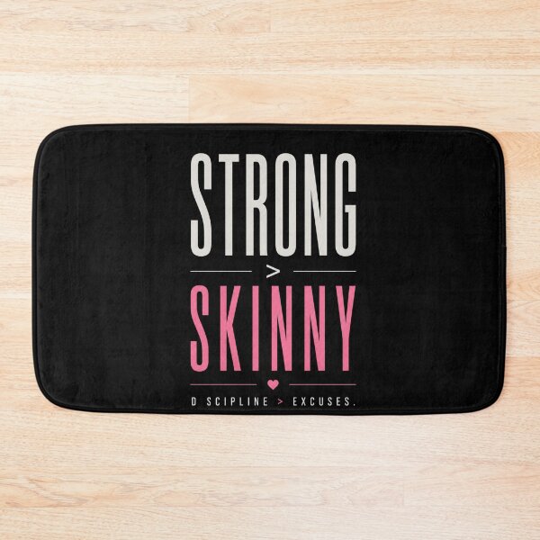 Item preview, Minimal Strong Over Skinny Typography Tee designed and sold by StoryInCode.