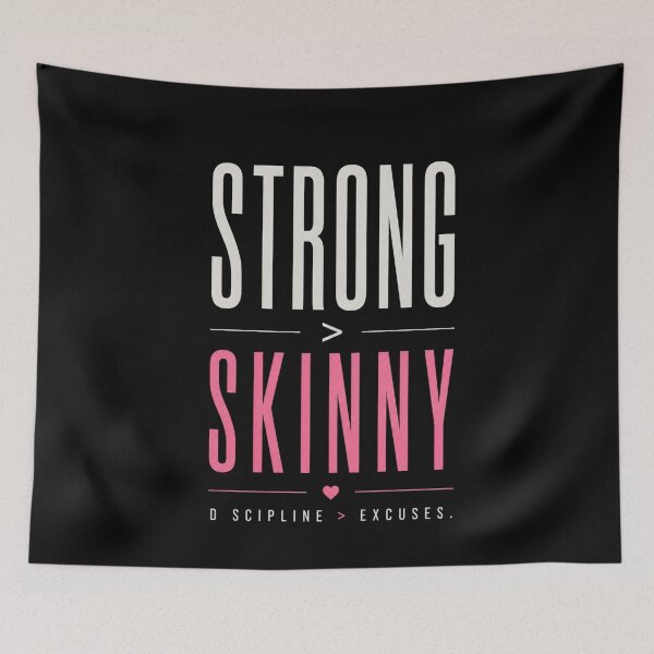 Item preview, Minimal Strong Over Skinny Typography Tee designed and sold by StoryInCode.