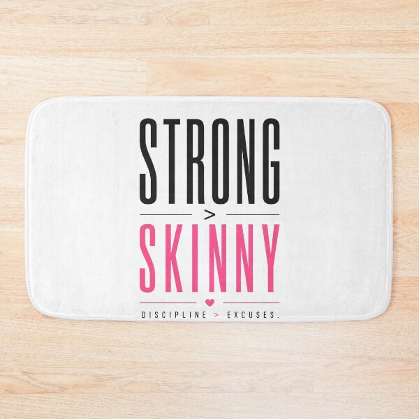 Item preview, Minimal Strong Over Skinny Typography Tee designed and sold by StoryInCode.