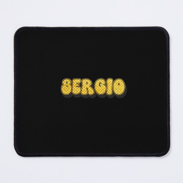 Item preview, Sergio Personalized Cool Custom Name - Funny Design for Men and Boys designed and sold by Watsonarts.