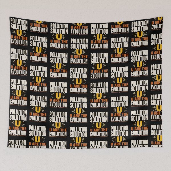 Item preview, Pollution Solution U Are The Evolution Environmental Shirt designed and sold by Beauty2244.