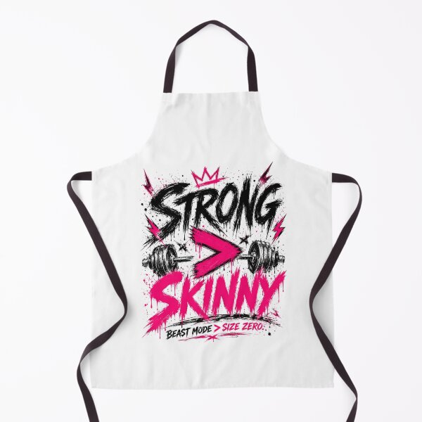 Item preview, Strong Over Skinny Hardcore Gym Tee designed and sold by StoryInCode.