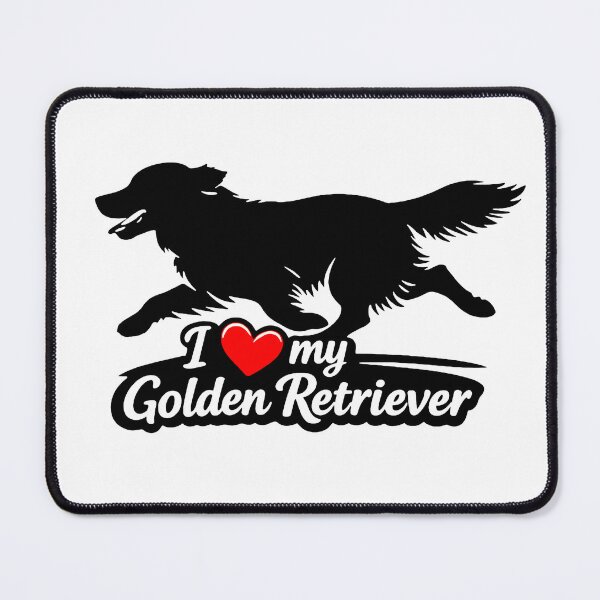 Item preview, I Love My Golden Retriever designed and sold by I Love My Pet Print Shop.