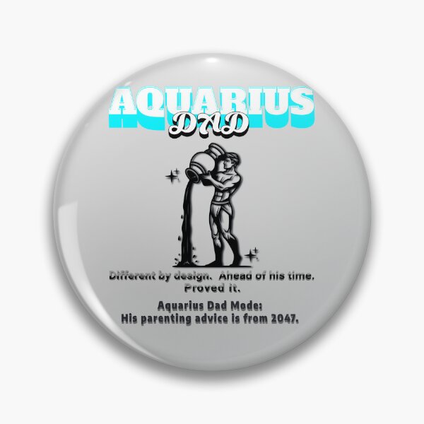 Item preview, Aquarius Dad Mode designed and sold by ZenWealthDesign.