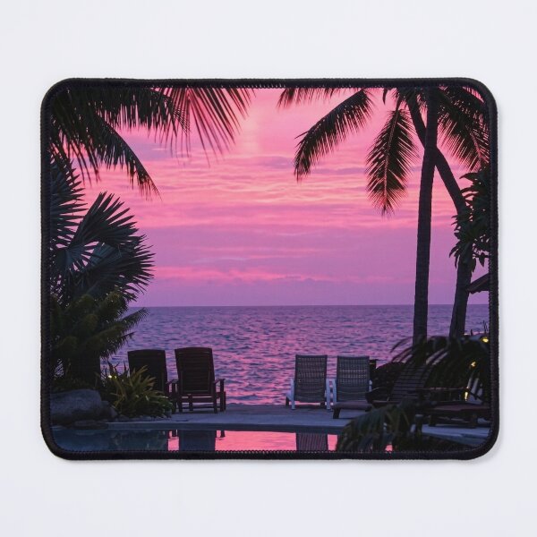 Item preview, Retro Vaporwave Beach Sunset Vintage Palm Trees Graphic designed and sold by Laura Vancleave.