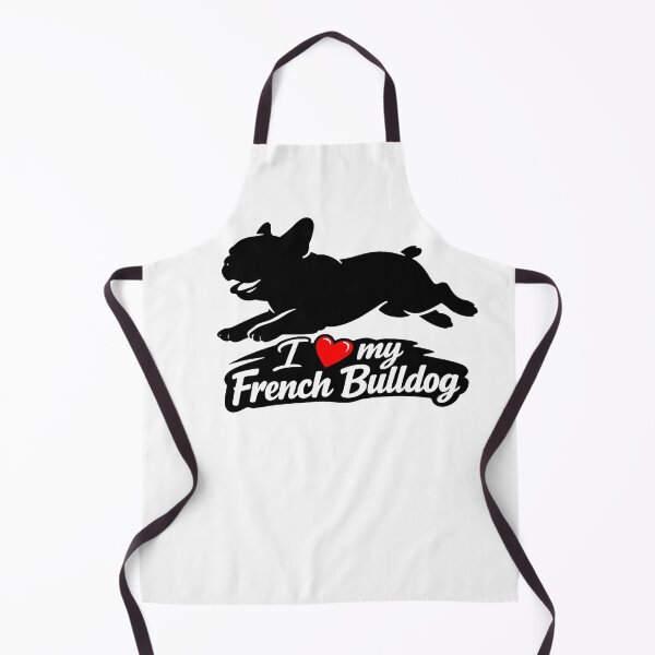 Item preview, I Love My French Bulldog Running designed and sold by I Love My Pet Print Shop.