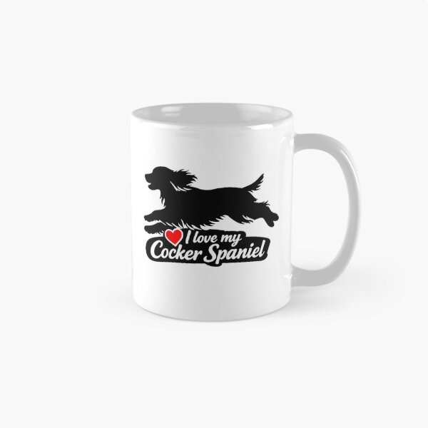 Item preview, I Love My Cocker Spaniel Dog Sticker designed and sold by I Love My Pet Print Shop.