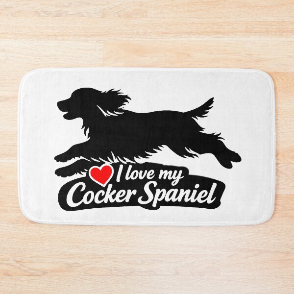 Item preview, I Love My Cocker Spaniel Dog Sticker designed and sold by I Love My Pet Print Shop.