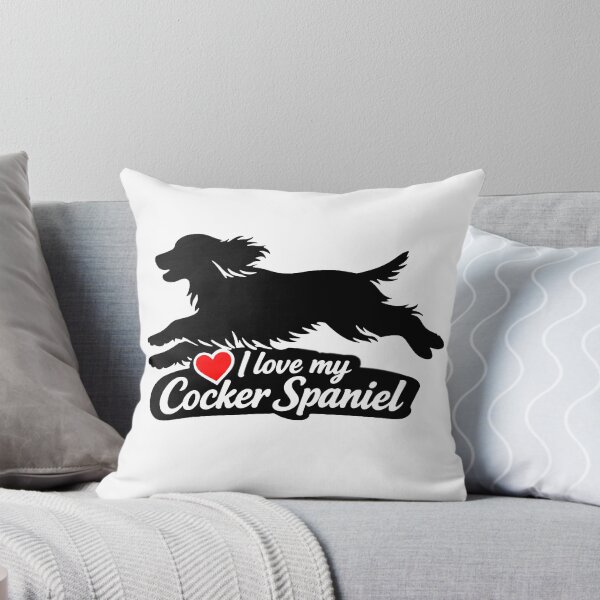 Item preview, I Love My Cocker Spaniel Dog Sticker designed and sold by I Love My Pet Print Shop.