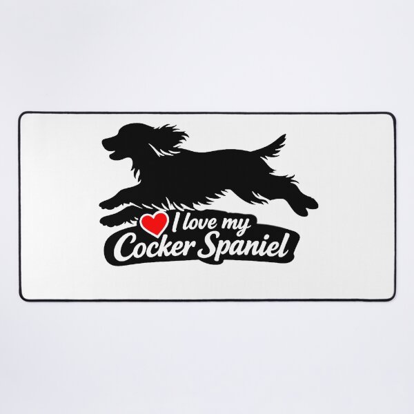 Item preview, I Love My Cocker Spaniel Dog Sticker designed and sold by I Love My Pet Print Shop.