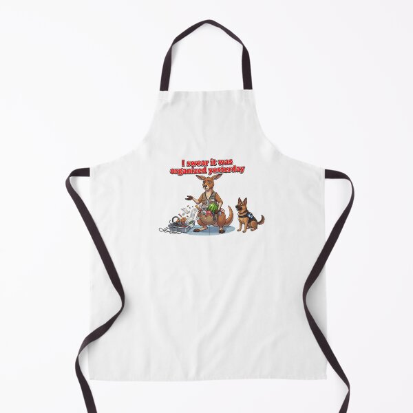 Item preview, I Swear It Was Organized Yesterday Kangaroo Meme designed and sold by Burnout-Beasts.