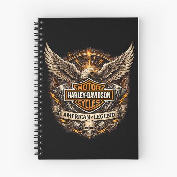 Item preview, Harley American Legend Eagle Skull — Vintage Biker designed and sold by IronRoadCo.