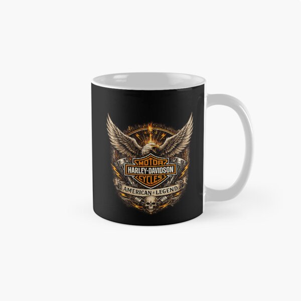 Item preview, Harley American Legend Eagle Skull — Vintage Biker designed and sold by IronRoadCo.