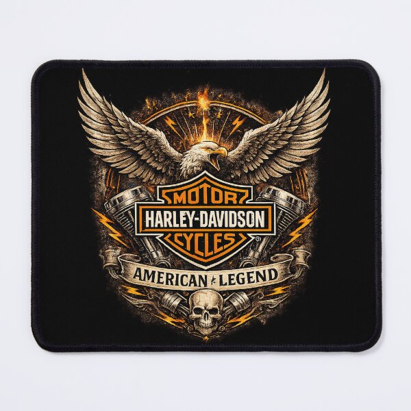 Item preview, Harley American Legend Eagle Skull — Vintage Biker designed and sold by IronRoadCo.