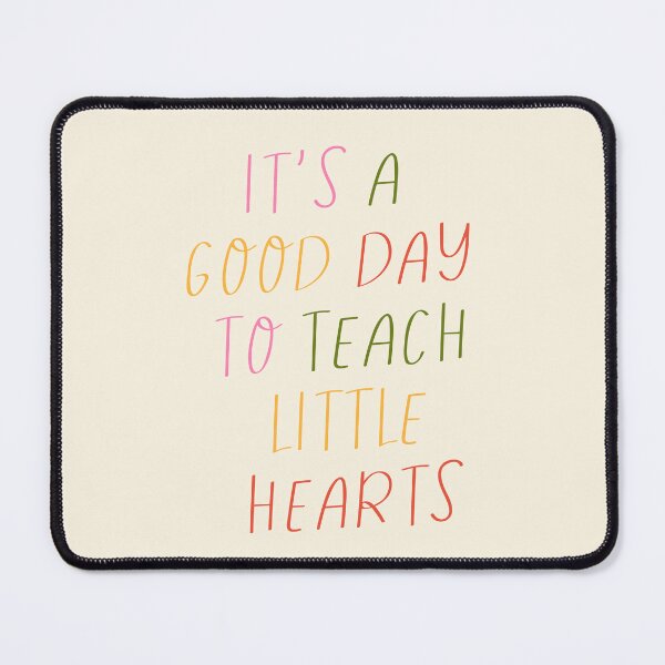 Item preview, It's a Good Day to Teach Little Hearts Print | Cute Preschool Teacher Typography Poster | Kindergarten Classroom Decor Wall Art | Early Childhood Educator Appreciation Gift designed and sold by LitzoyGlobeArt.